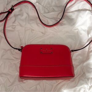 Kate Spade Bright Pink Adjustable Crossbody Bag